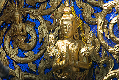 Golden statue